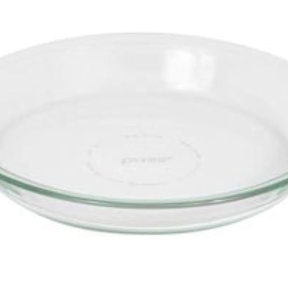 Pyrex Clear Glass Pie Dish